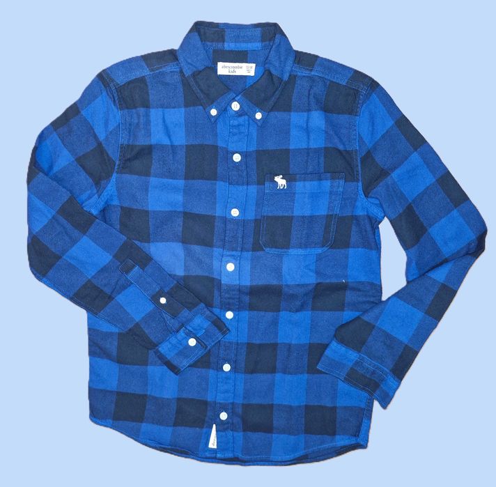 Koszula chłopięca w kratę, ABERCROMBIE KIDS! r. 13/14. NOWA!