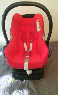 Fotelik Maxi Cosi Cabriofix 0-13kg razem z bazą FamilyFix - stan bdb