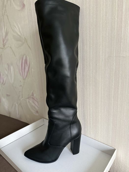 Ботфорти шкіряні 41 розмір