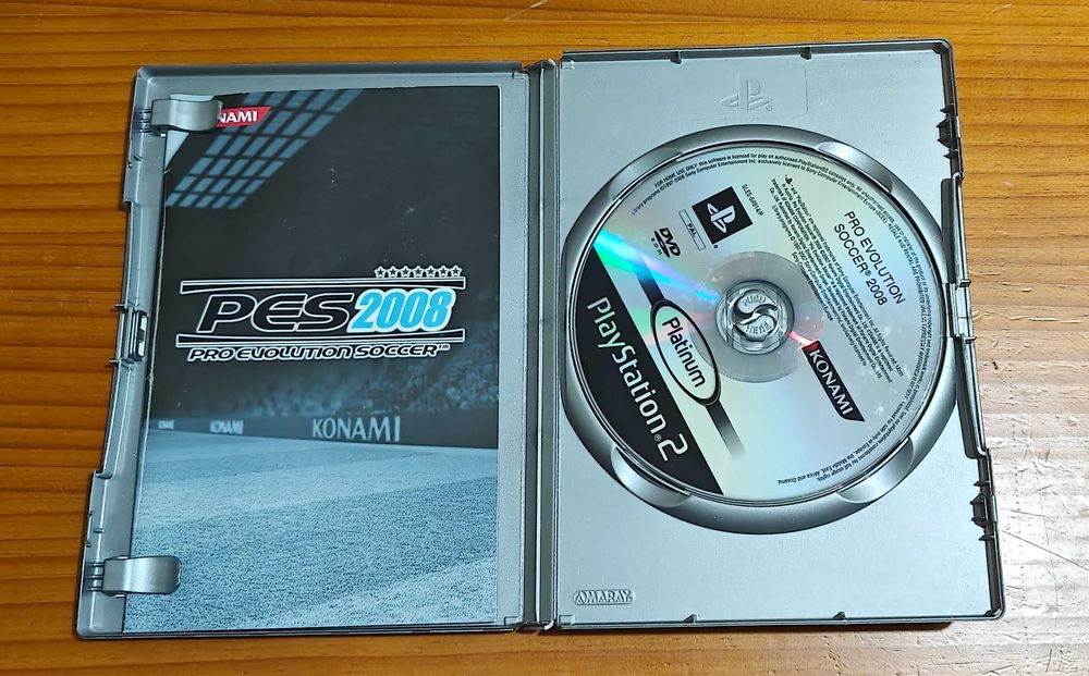 Pro Evolution Soccer 2008 Platinum PS2