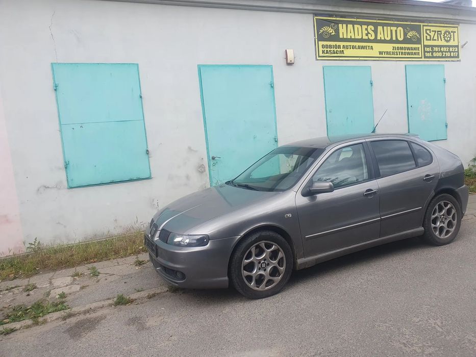 Seat leon 1.8 t 20v AGP kolor LS7U silnik skrzynie biegów 6 drzwi prawe lewe lampa tył przód błotnik drzwi klapa maska