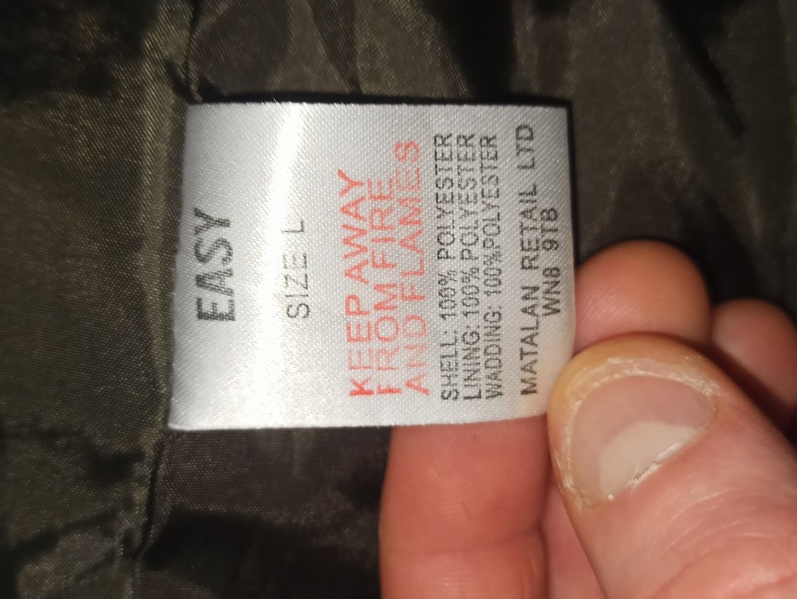 Kurtka pikowana nowa L easy archive
