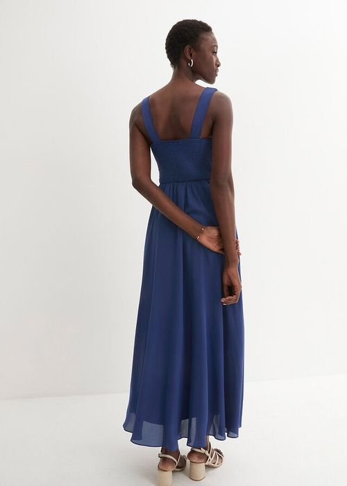 B.P.C sukienka wieczorowa granatowa koronka cekiny r.52