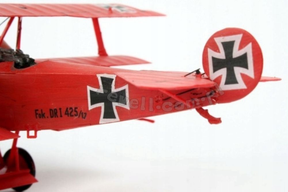 Model do sklejania Samolot Set Fokker Dr. 1 Tripla Revell 64116