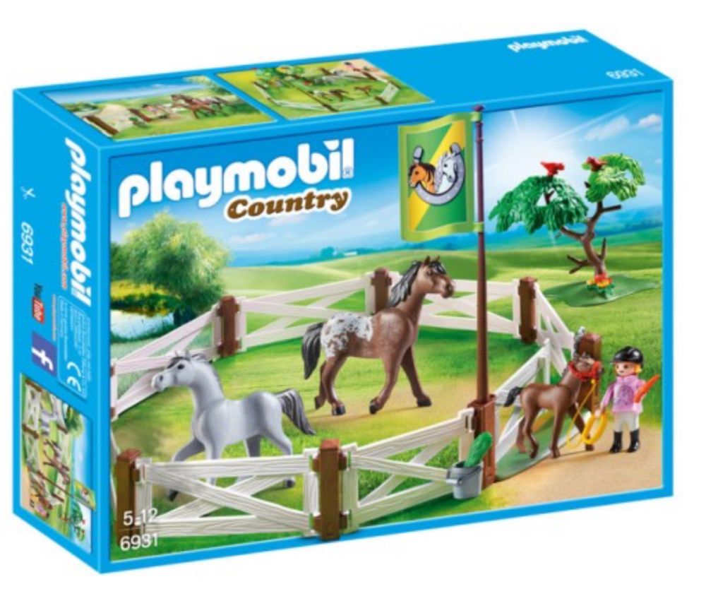 PLAYMOBIL 6931 Wybieg dla Konia - Country + gratis