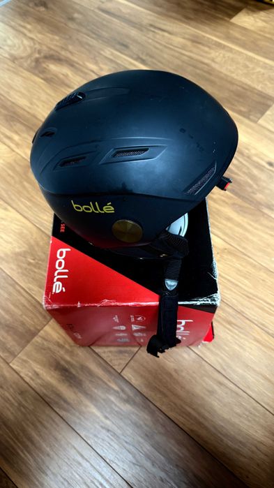 Kask BOLLE Blackline Visor Soft Black&Gold 59-61 / L-XL