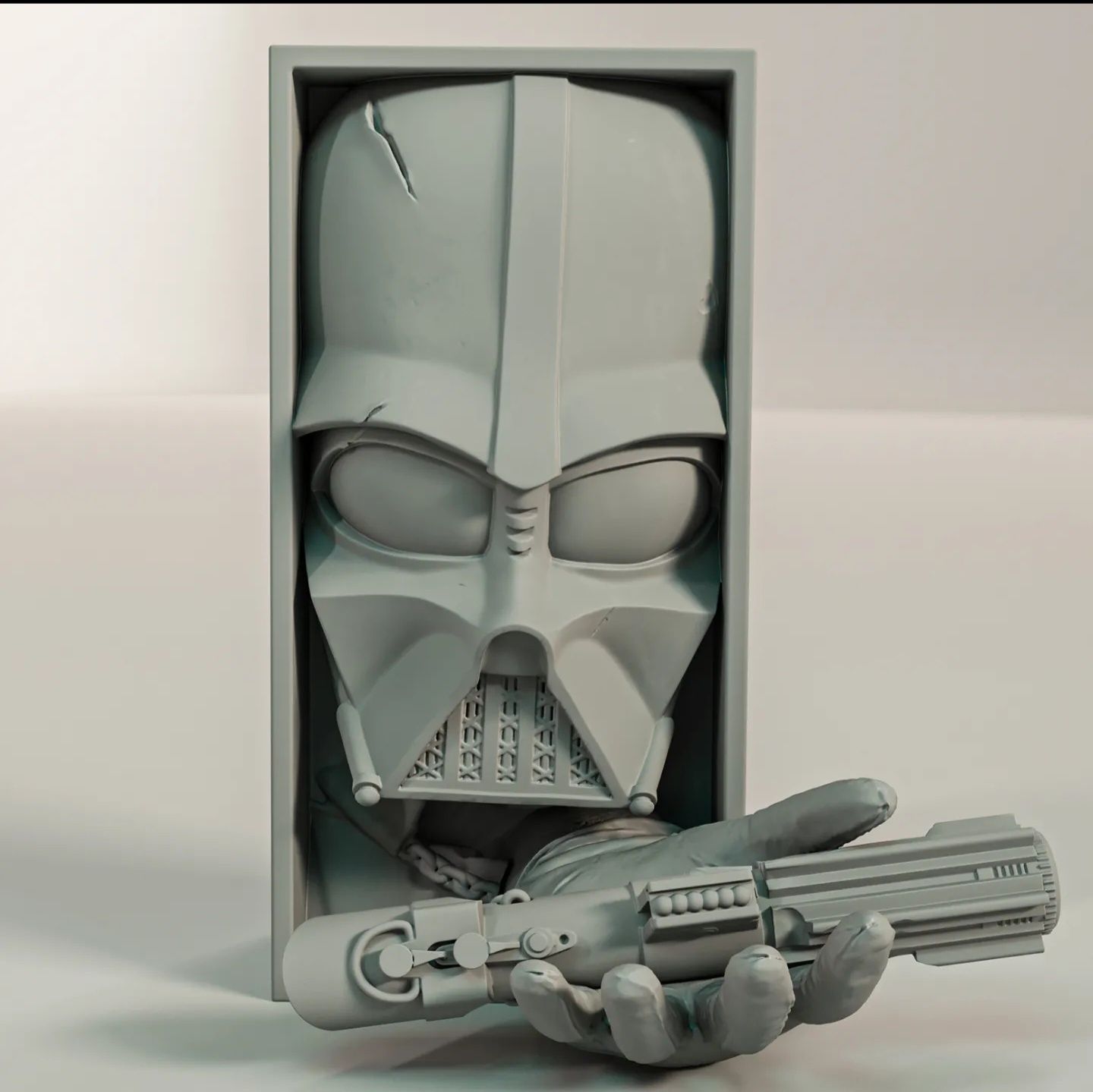 Book Nook  "Darth Vader " druk 3D