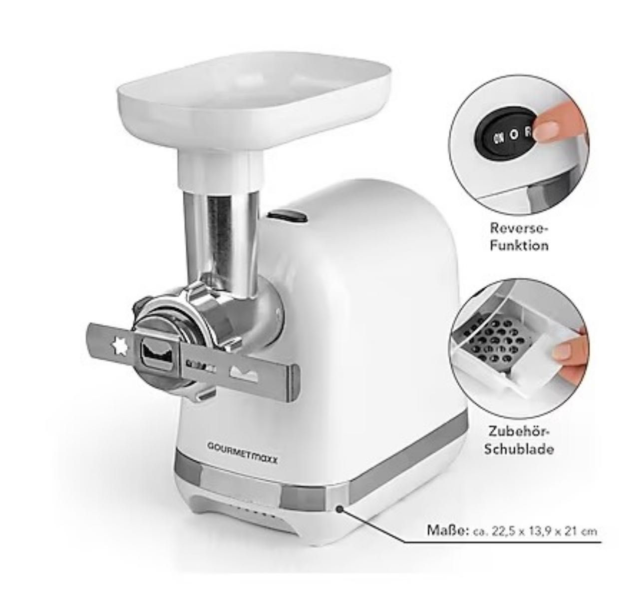 Maszynka do mielenia mięsa Gourmetmaxx 1300 W