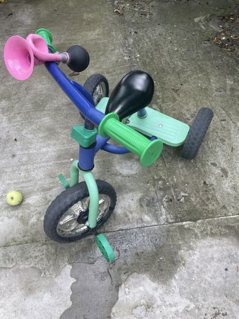 Дитячий трьохколісний велосипед на 2 - 4 рочки
