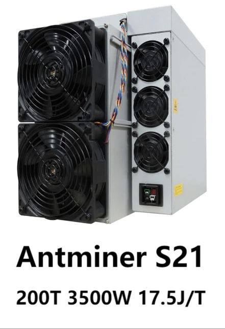 Acis майнер Bitmain antminer S21 200Th/s, 3500Вт