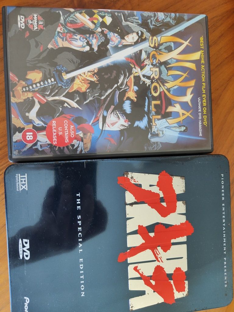 DVD Akira edição especial + Ninja Scroll anime