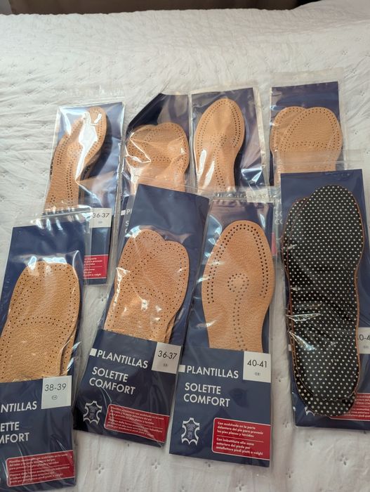 Wkładki do butów Plantillas Solette Comfort różne rozmiary