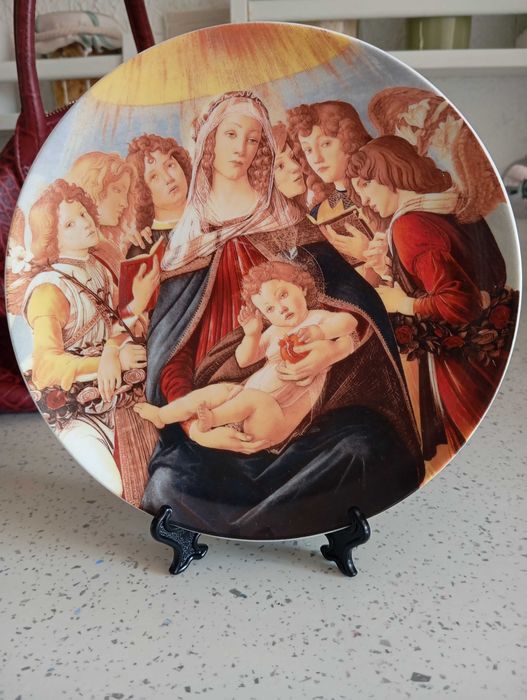 Pratos presepio vista alegre