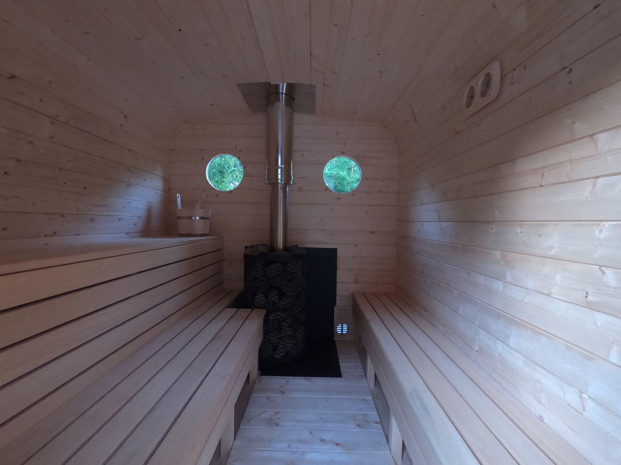 Sauna ogrodowa 3mx2m
