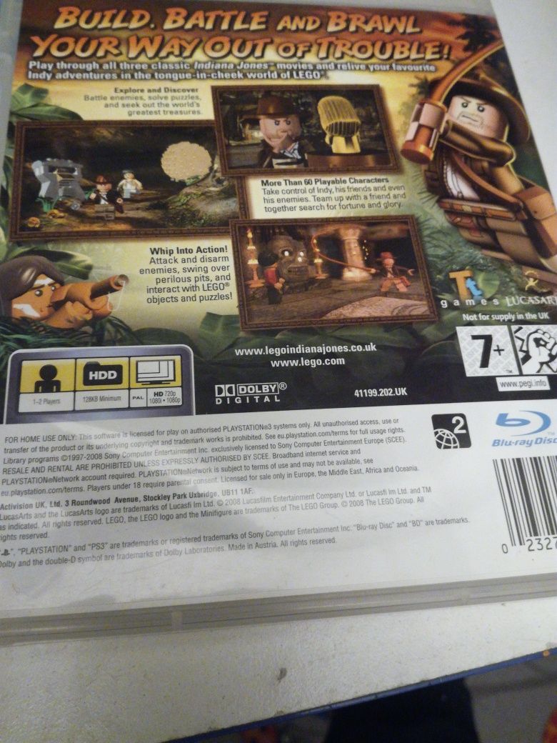 Gry Ps3 Lego Indiana Jones Gra na PlayStation 3