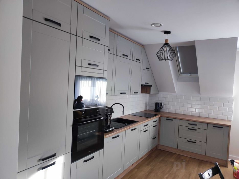 Kuchnia Latino, MDF, pod wymiar , narożna, wyspa