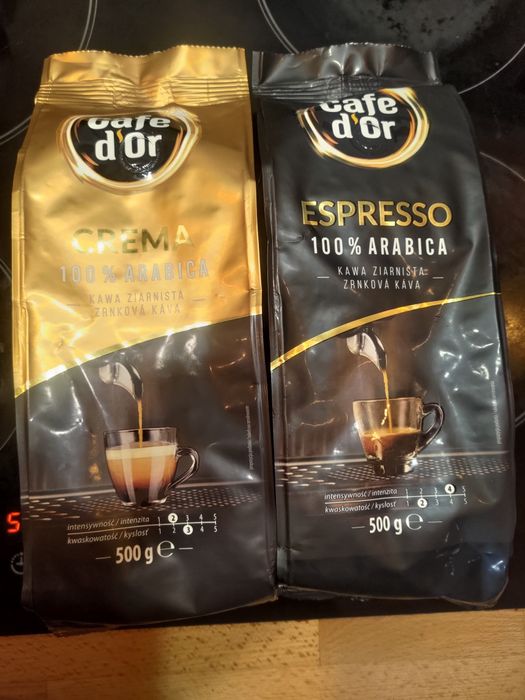 Kawa ziarnista cafe d'or crema i espresso 2*500g