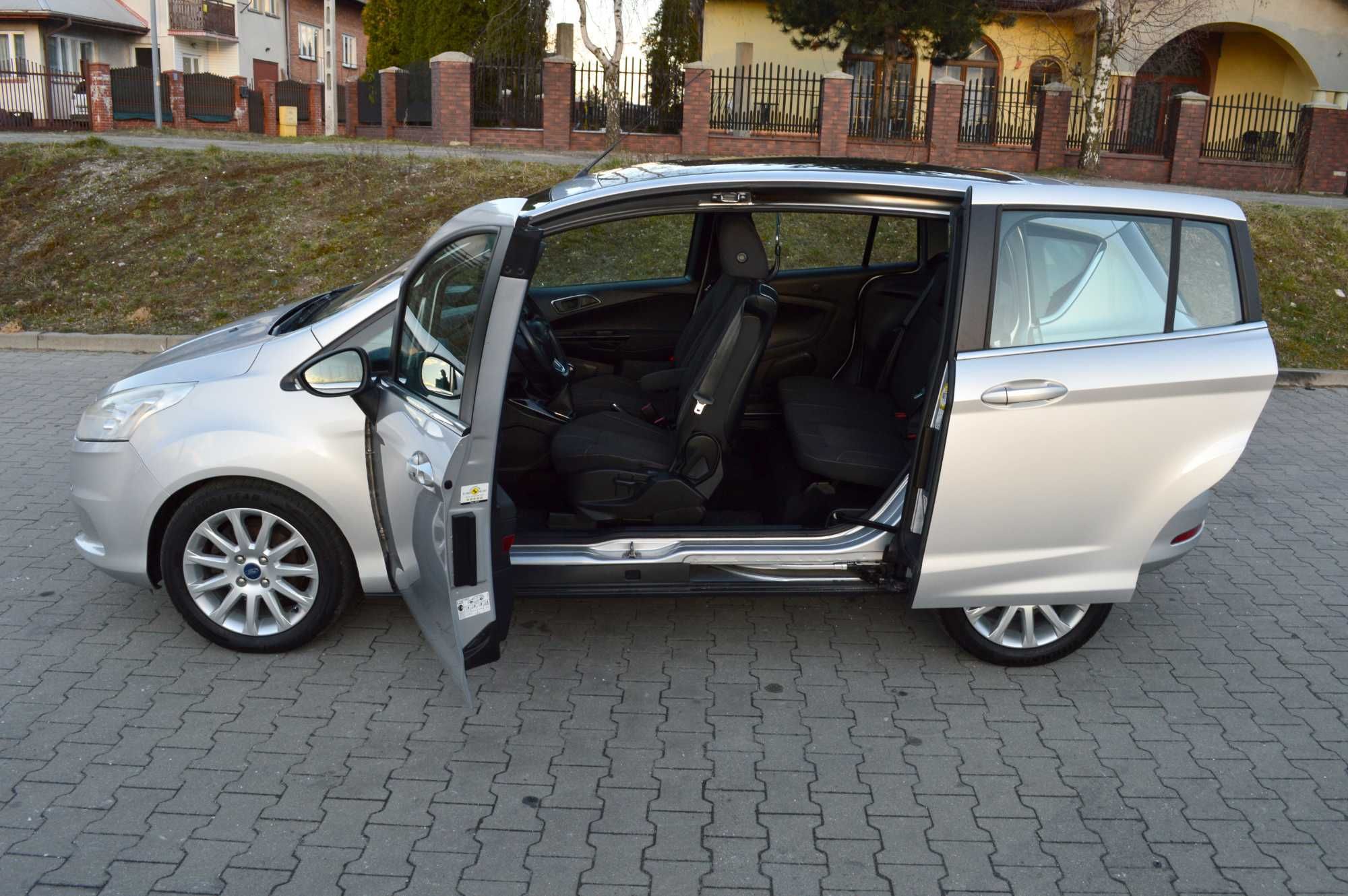 B-Max*1.6 TDCI*2014*Titanium*Navi*Bogata Wersja*1 WŁ*Panorama*Opłacony