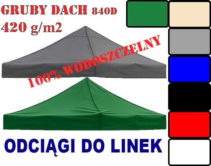 3x3 GRUBY DACH poszycie NAMIOTU Handlowego Pawilonu Ogrodowego 2x2 3x6