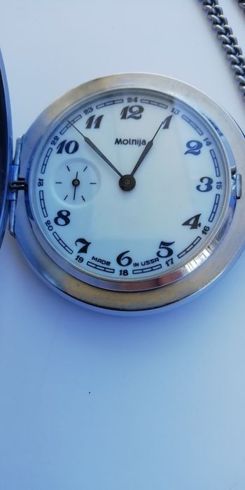Relógio de bolso Molnija