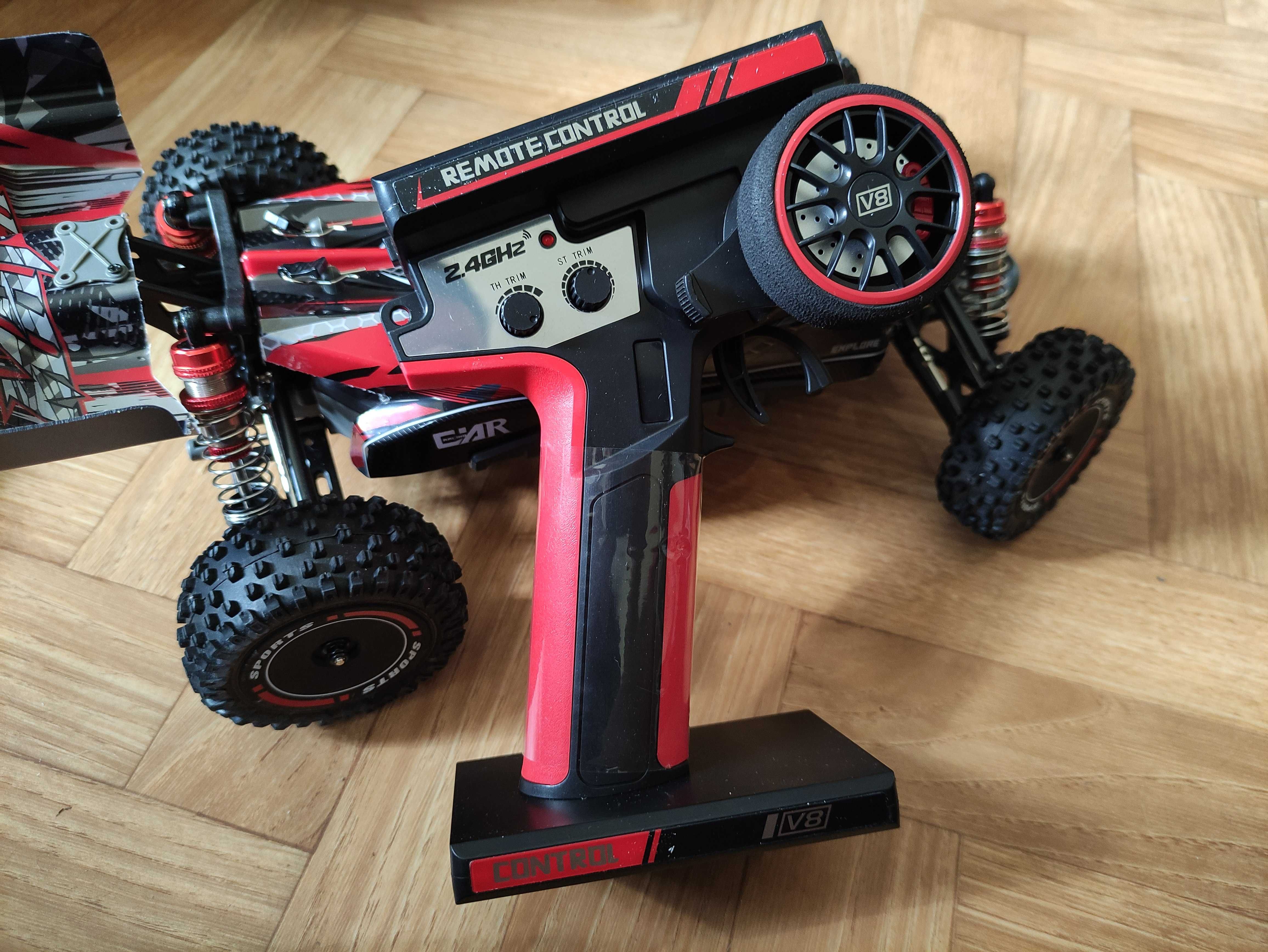 WLtoys 124010 Model RC 1/12 4WD 55km/h 2.4G nowy zestaw