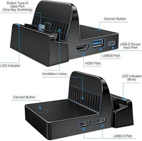 Док станція Switch TV Dock для Nintendo Switch (HDMI)