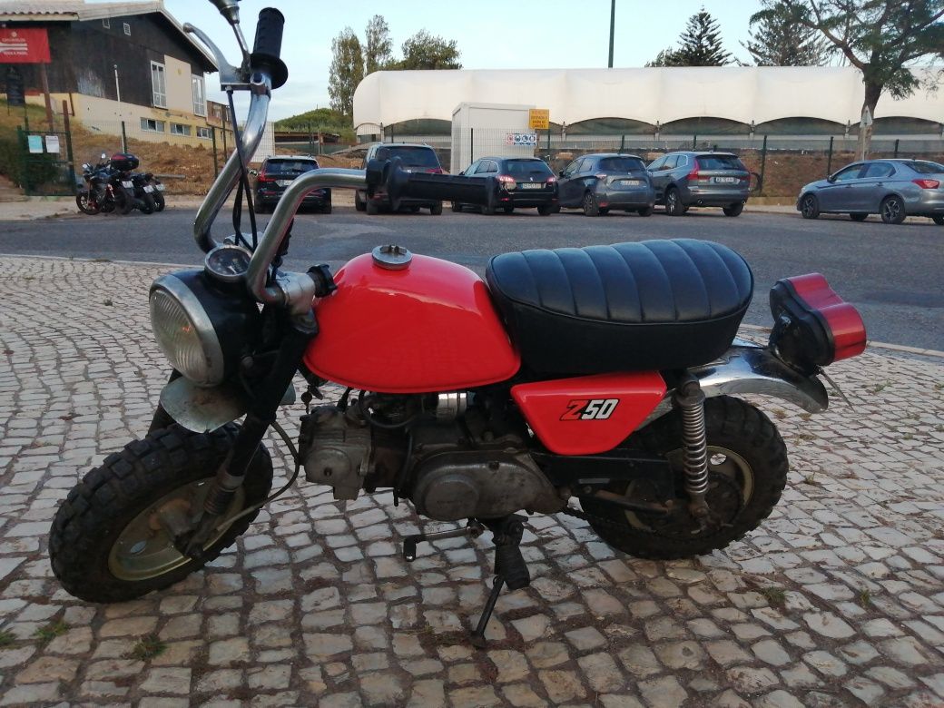 HONDA Z50J MINI TRAIL. Único dono. Ou troco por Transalp ou Varadero.