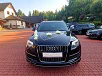 Audi q7 
Wynajem do Wożenia do Ślubu . 
Cena od  200 Złotych