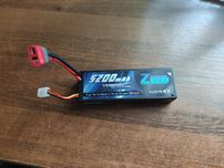 Lipo 2s 5200mah 7.4v zee akumulator model rc
