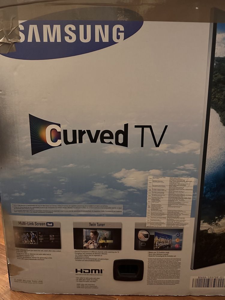 TV Samsung Curved 48”  UE48H8000 FuLL Led Dysk ssd