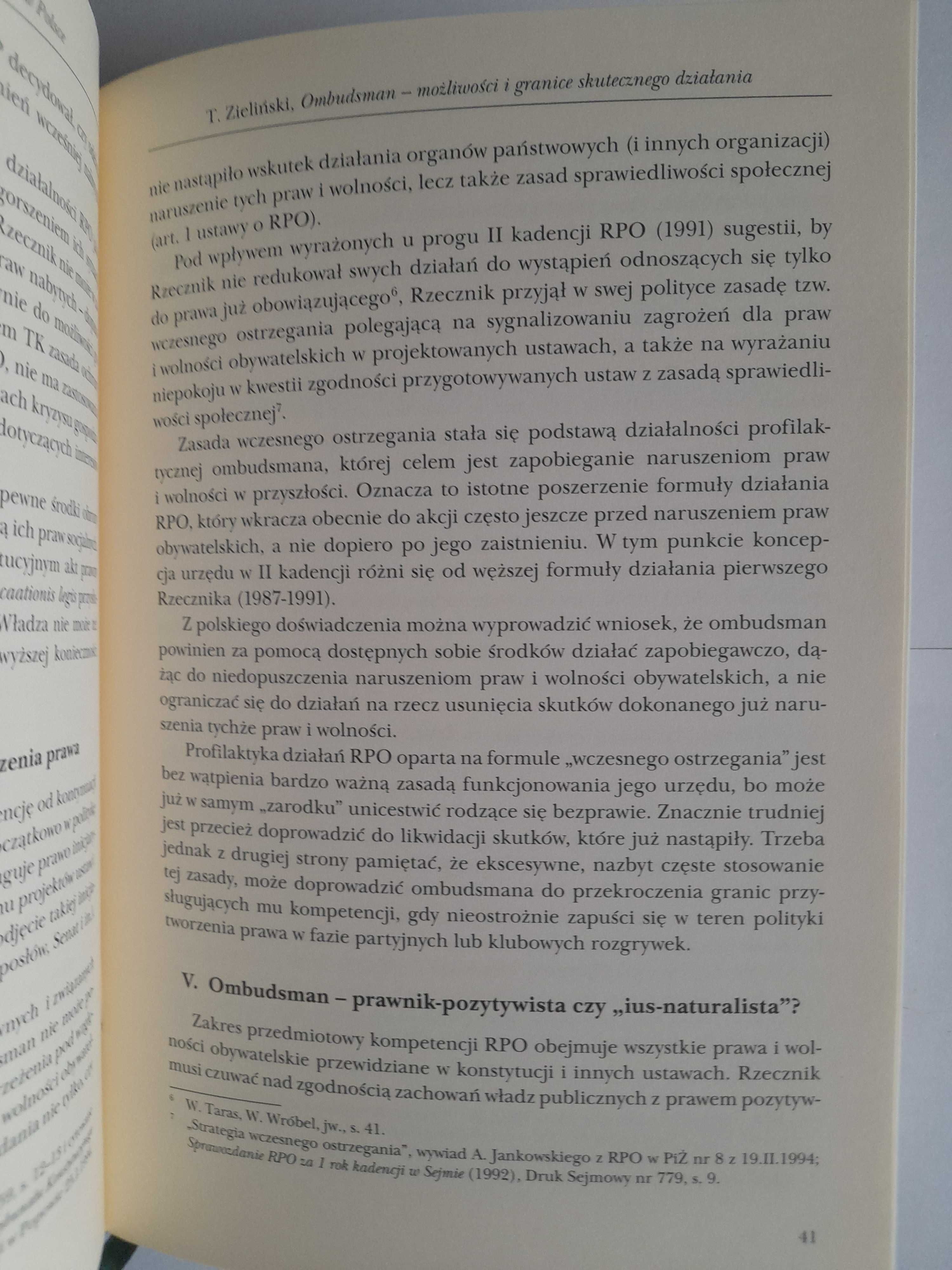 Księga Jubileuszowa RZECZNIKA PRAW OBYWATELSKICH od 1988 do 2008. 4