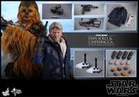 Фігурка 1/6 Hot Toys MMS 376 STAR WARS : TFA – Han Solo & Chewbacca