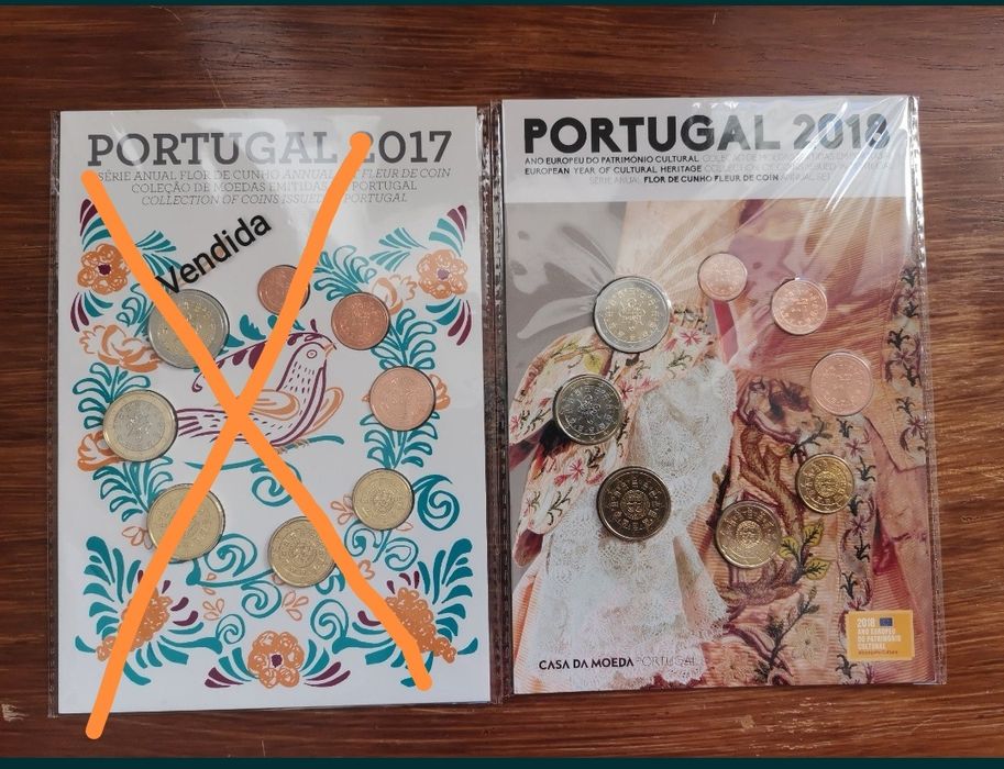 Série de moedas anual em FDC - 2018