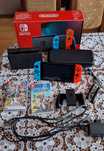 Nintendo switch+ 2 gry
