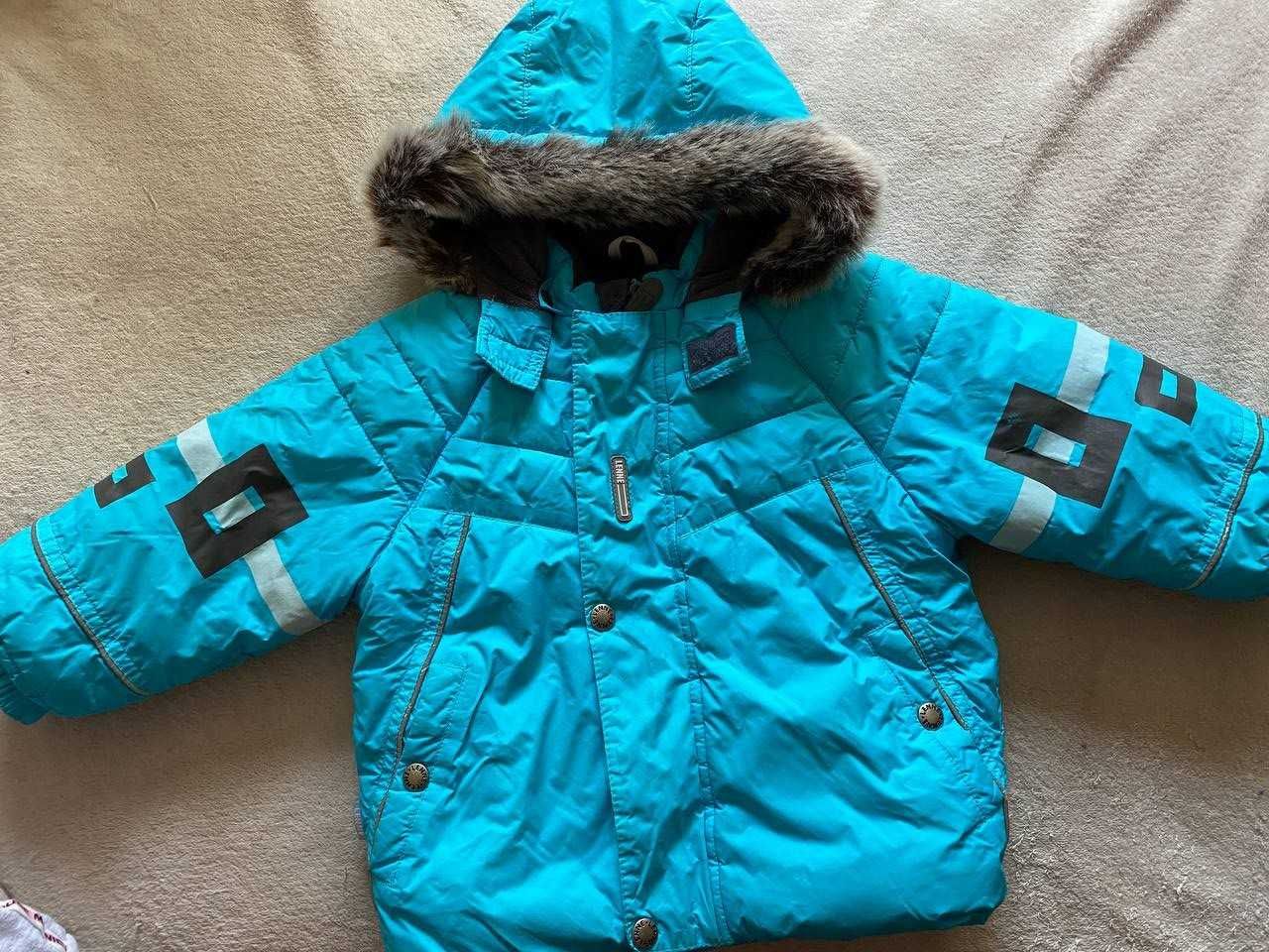 Зимняя куртка Lenne 86 см+ полукомбинезон