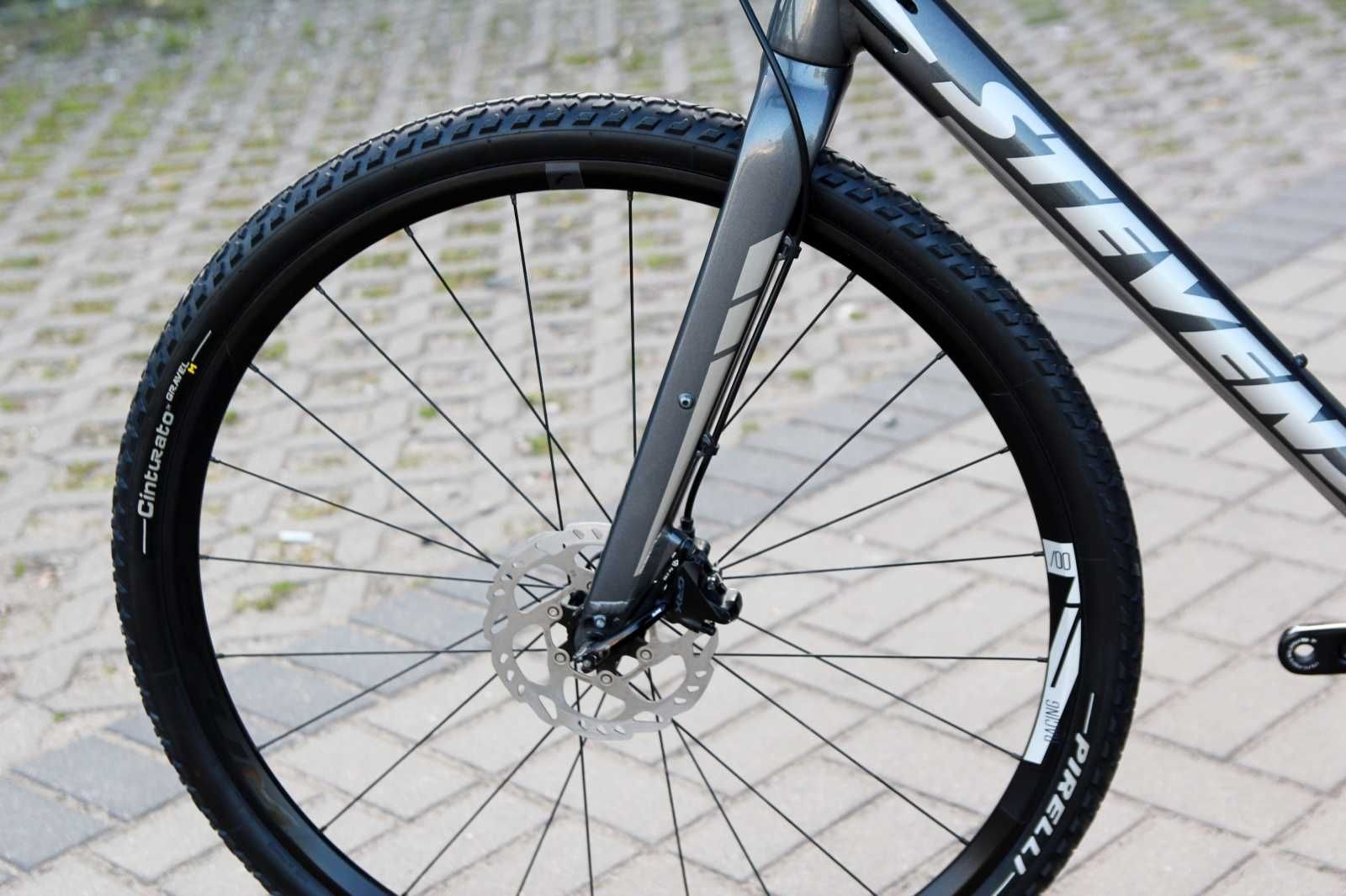 Rower gravel STEVENS PRESTIGE Disc, Shimano GRX 2x11, roz. 62