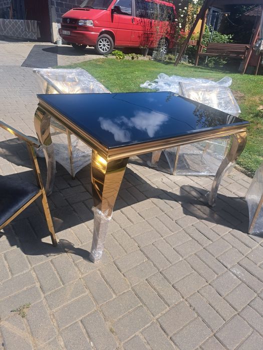 Komplet Glamour Stół+Krzesła