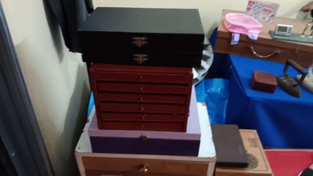 Pequenas caixas para arrumação !