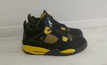 Кроссовки Jordan 4 Retro Thunder Yellow Оригинал