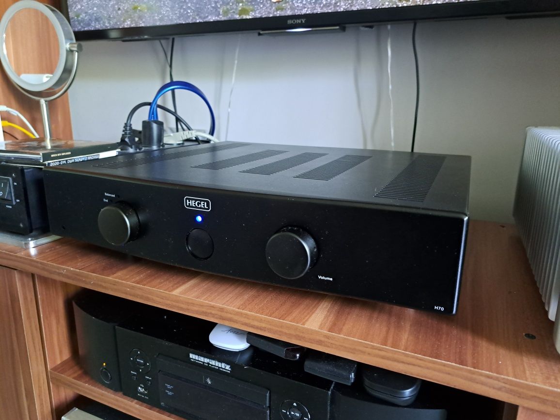 Hegel H70 wzmacniacz zintegrowany stereo z dac bluetooth