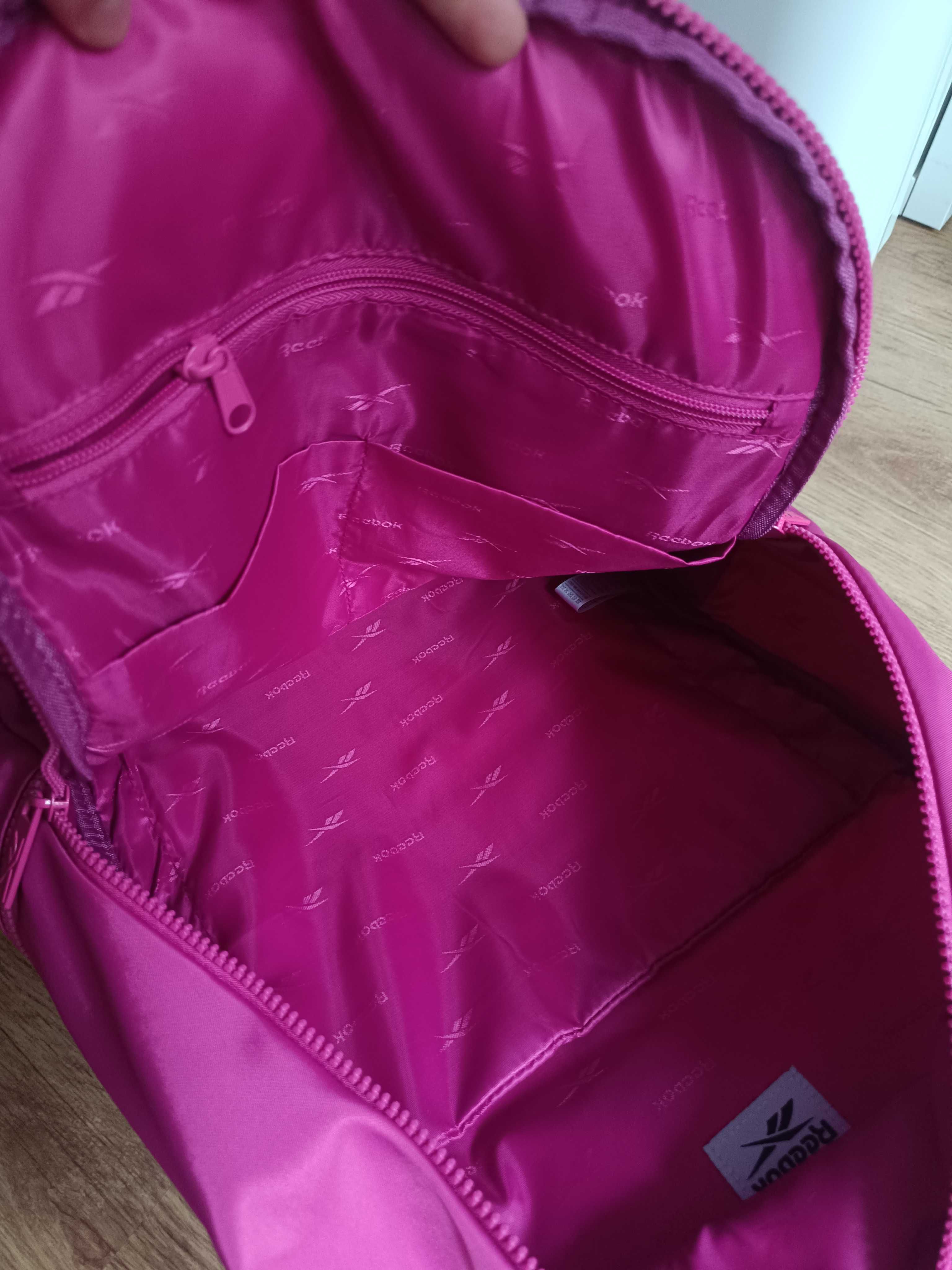 Reebok plecak dziewczęcy szkoła metki Nowy