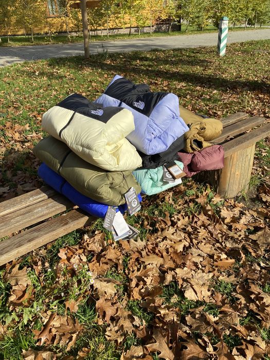 Пуховик TNF 700 The North Face 1996 Nuptse тнф норт фейс коричневий