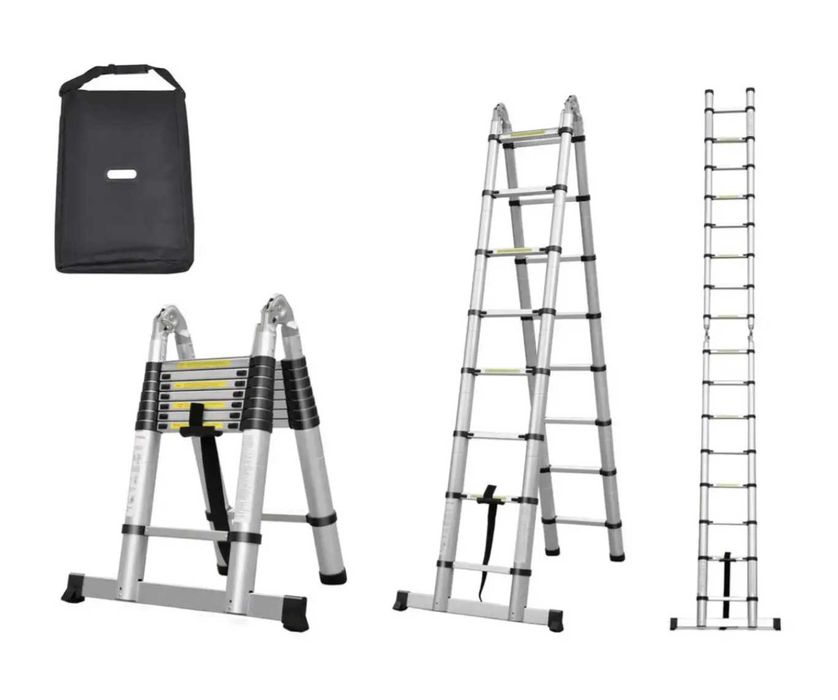 ЛЕСТНИЦА Stanley Драбина телескопічна 3.8 метра Драбина Стремянка 3м