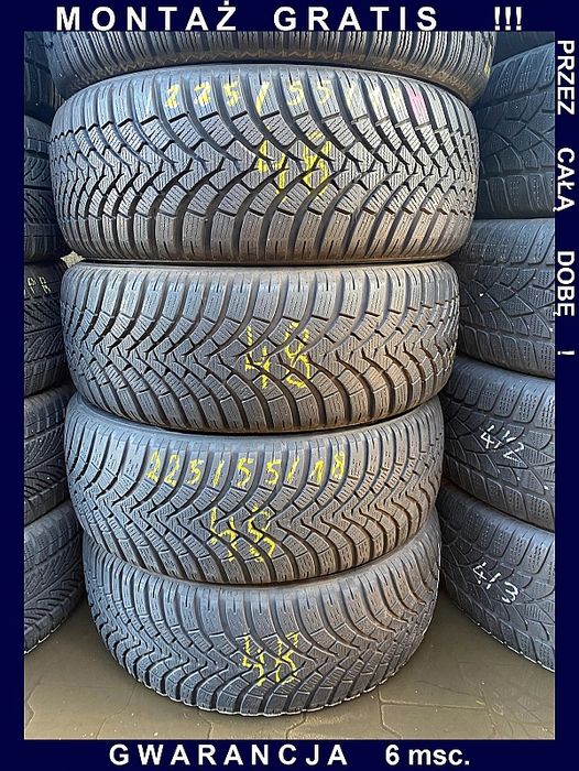 225/55r18 Falken Winter HS01_7,5mm_4szt_(48)