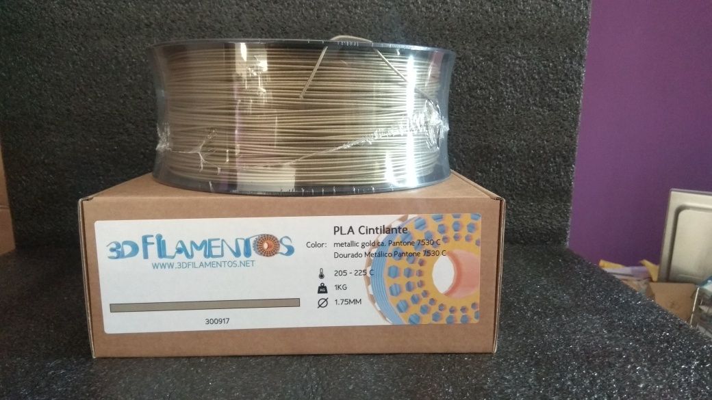 Filamento PLA para impressora 3D