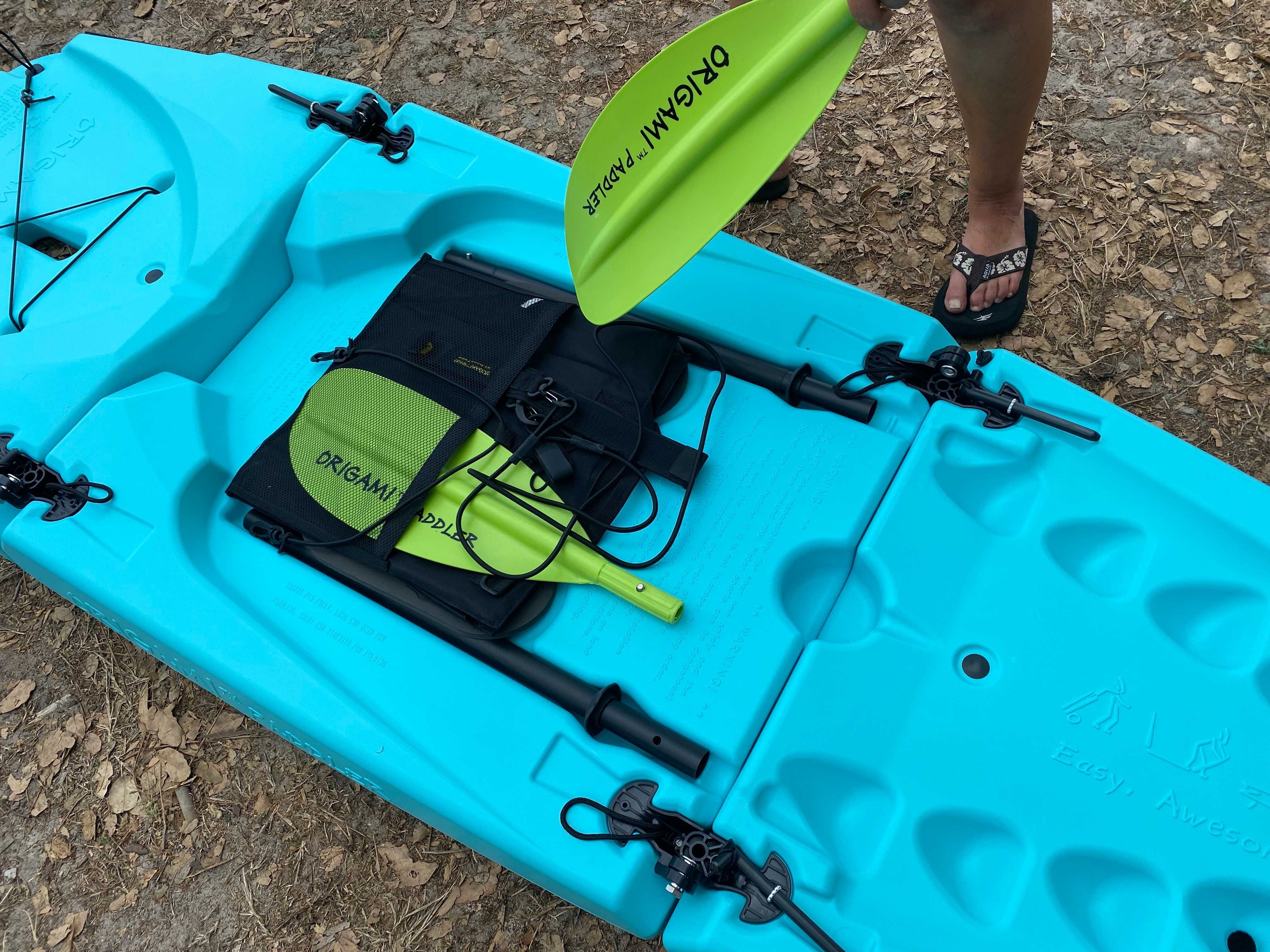 Paddle rígido dobrável em 3
