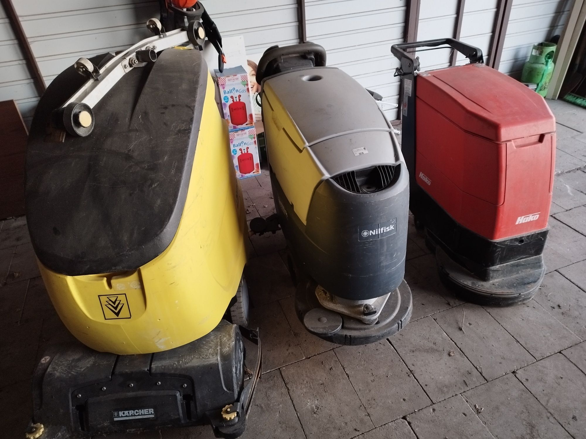 Szorowarka nilfisk Karcher Hako