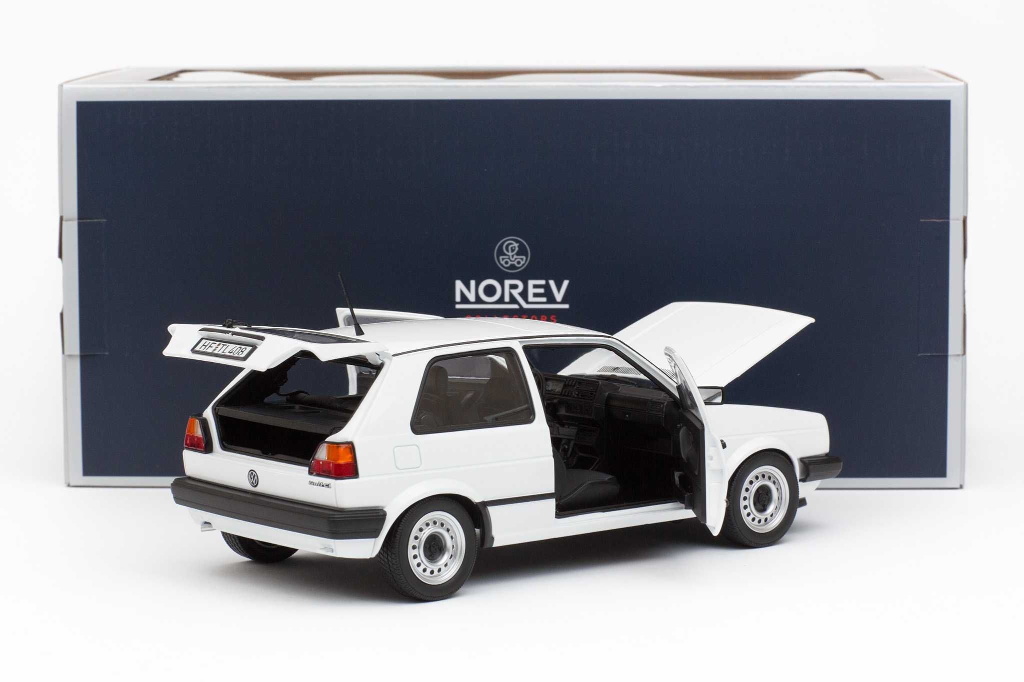 Volkswagen Golf CL White 1988 Norev 1:18