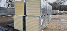 Płyta warstwowa 100mm x 6m 7016/9010 i 9002/9010 OD RĘKI