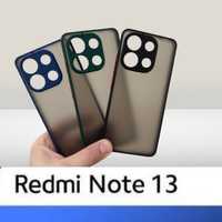 Чехол Матовый Пластик для Redmi Note 13 / 13 Pro / чохол редмі нот 13
